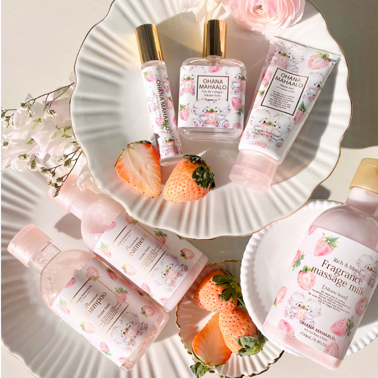 日本代購🔥現貨🔥💝春季草莓櫻花的饗宴  OHANA MAHAALO 粉櫻淡雪 輕香水全系列