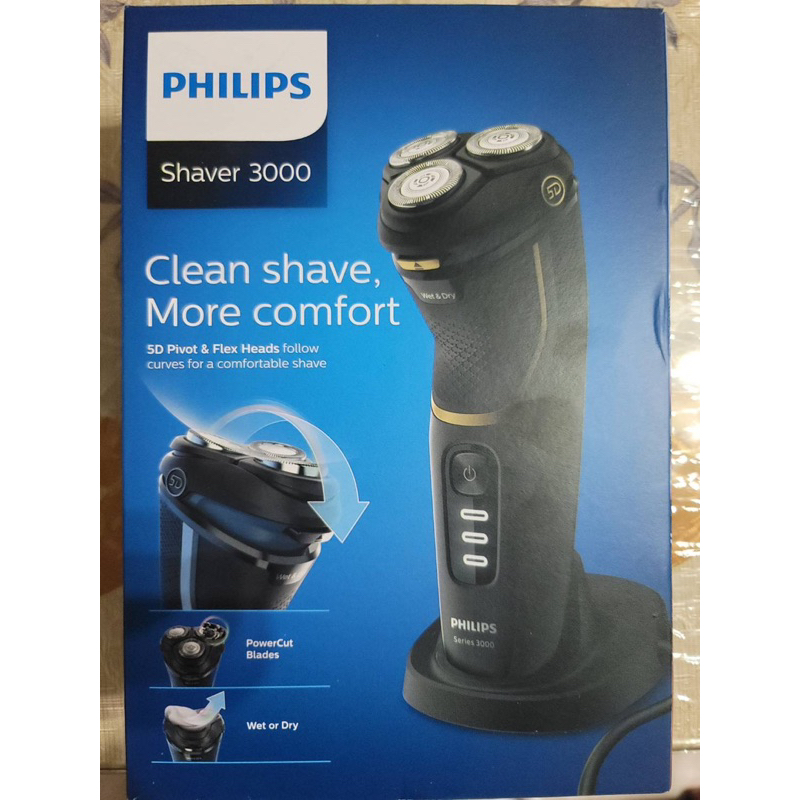 飛利浦 Philips 電動刮鬍刀 Shaver 3000