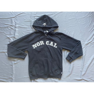 美國帶回二手古著西海岸滑板大牌Nor Cal Norcal logo連帽外套 SZ S
