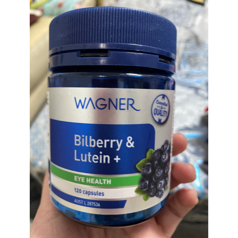 Wagner - Bilberry &amp; Lutein + Eye Health葉黃素+眼睛健康保健品(120粒膠囊)