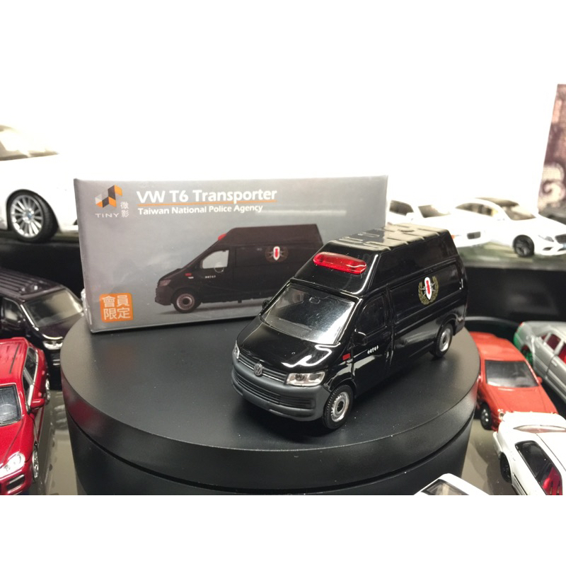 Tiny 微影 福斯vw T6 Transporter (高頂) 台灣特種警備車 [會員限定版] Tomica