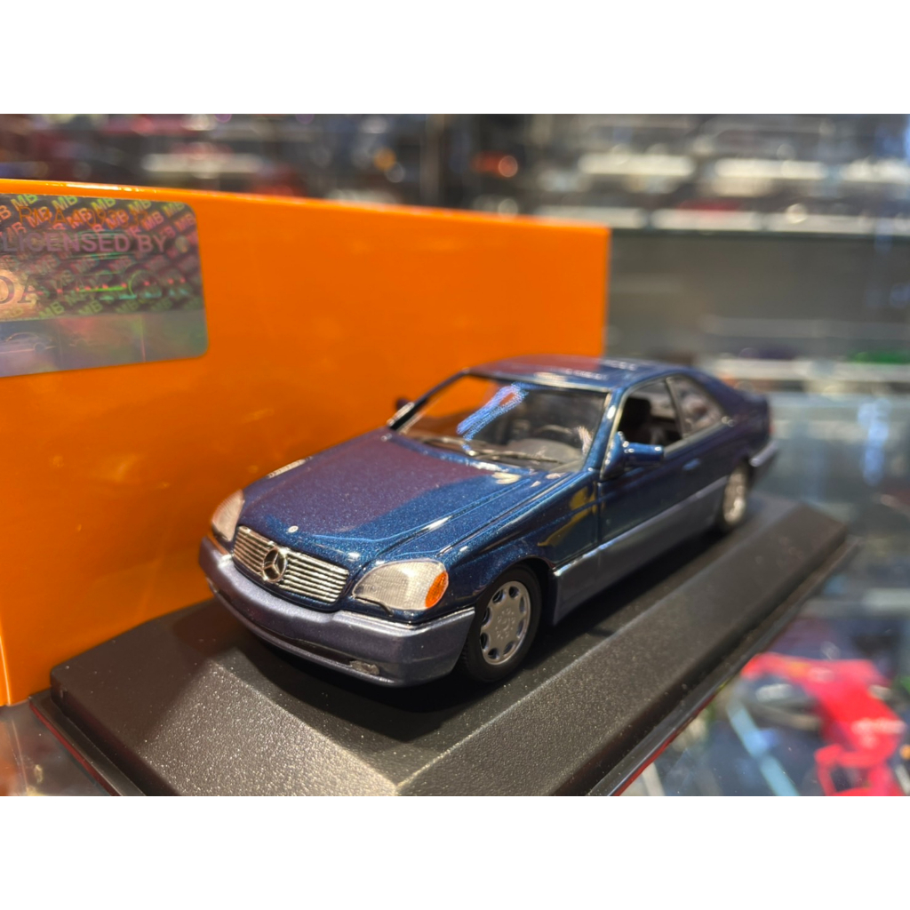 吉華@ 1/43 MINICHAMPS 940032600 MERCEDES-BENZ 600SEC COUPE