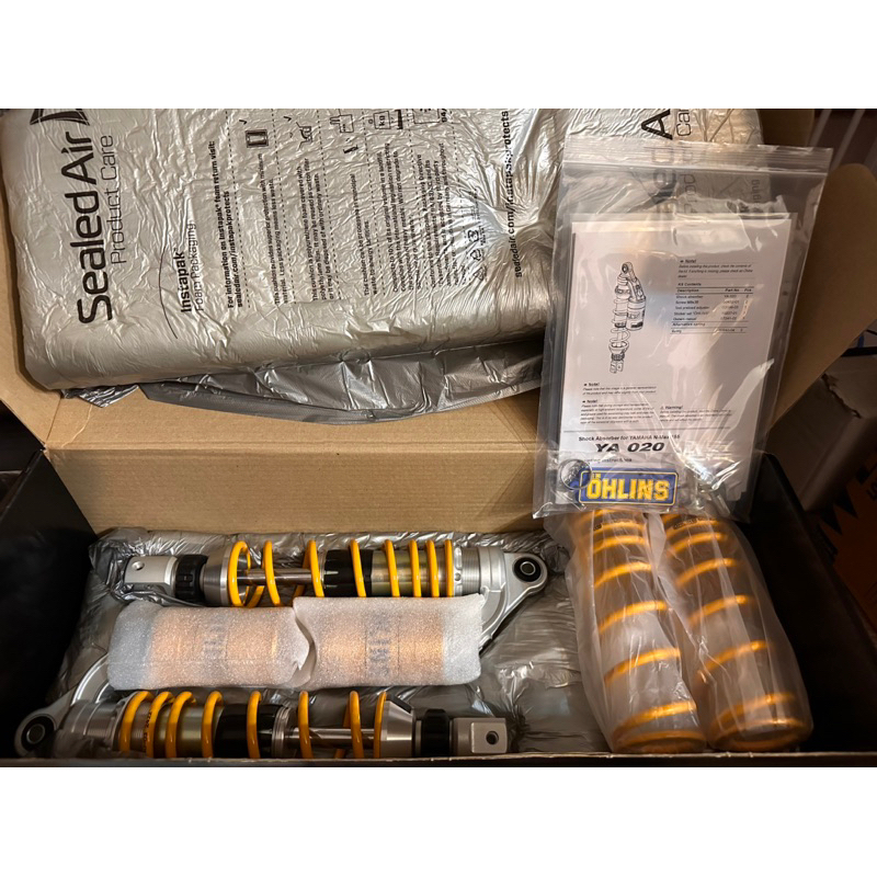 （現貨免運）Ohlins Yamaha NMAX155 勁戰六代 FORCE2.0 YA020（掛瓶後避震器）