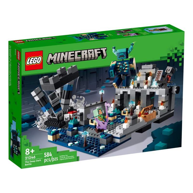 【台中翔智積木】LEGO 樂高 Minecraft 麥塊 系列 21246 暗黑之戰