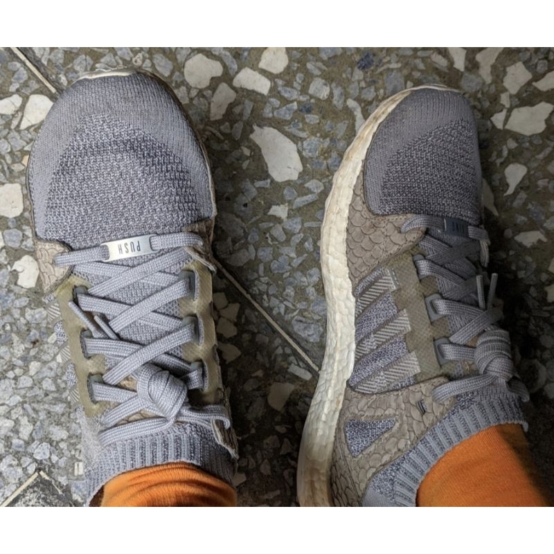 Adidas 愛迪達 EQT Support ULTRA 編織 Boost腳感 灰色 尺碼9 台灣公司貨