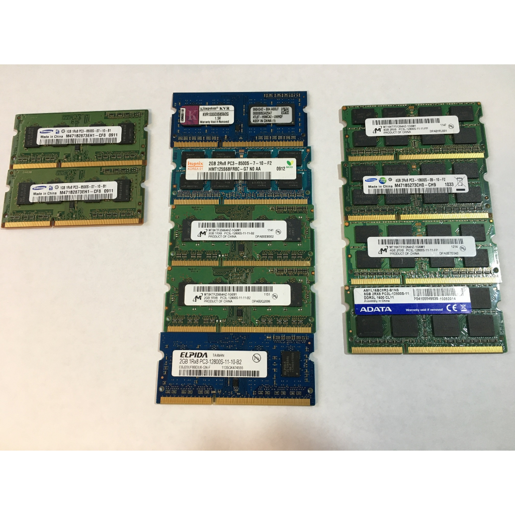 [O'NE] DDR3 1G/2G/4G/8G 全新筆電用