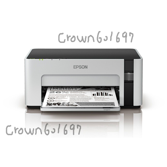 Epson M1120黑白高速WiFi連續供墨印表機