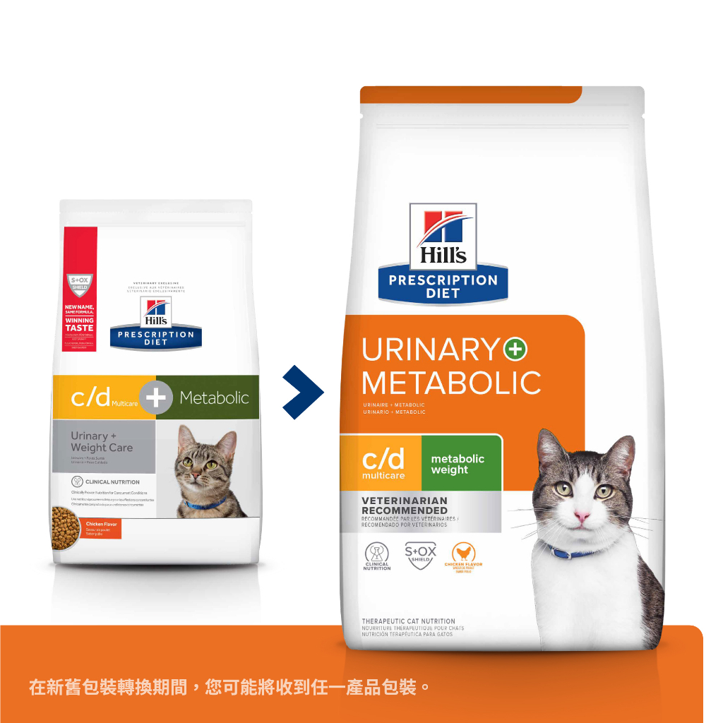 *蝦皮代開發票*希爾思 貓用 Metabolic+Urinary 肥胖代謝+泌尿系統 貓 處方飼料 6磅 12磅 類貓c