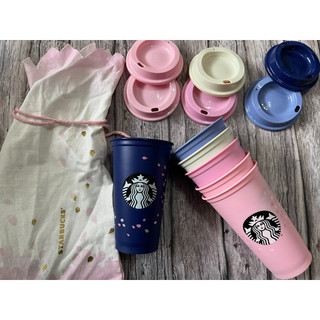 星巴克Starbucks 櫻花漫舞kermit隨行杯組