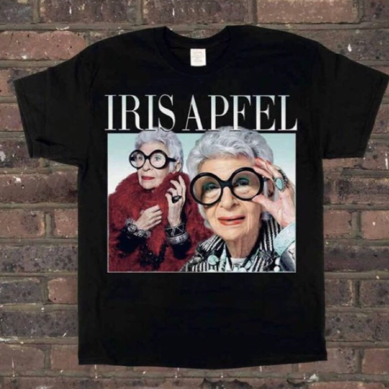 HOMAGE TEES IRIS APFEL TEE 英國品牌 短袖T恤