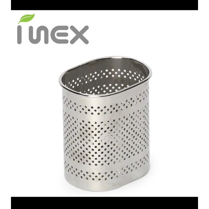 【韓國INEX】雙層不銹鋼碗盤收納架 配件:餐具桶