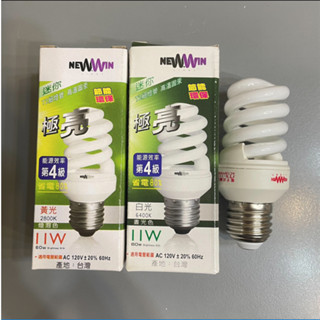 【雨果燈飾】【臺灣現貨】【含稅附發票】E27頭 NEWWIN燈泡 省電螺旋燈泡 11w 白光/黃光 迷你燈泡 T2細燈管