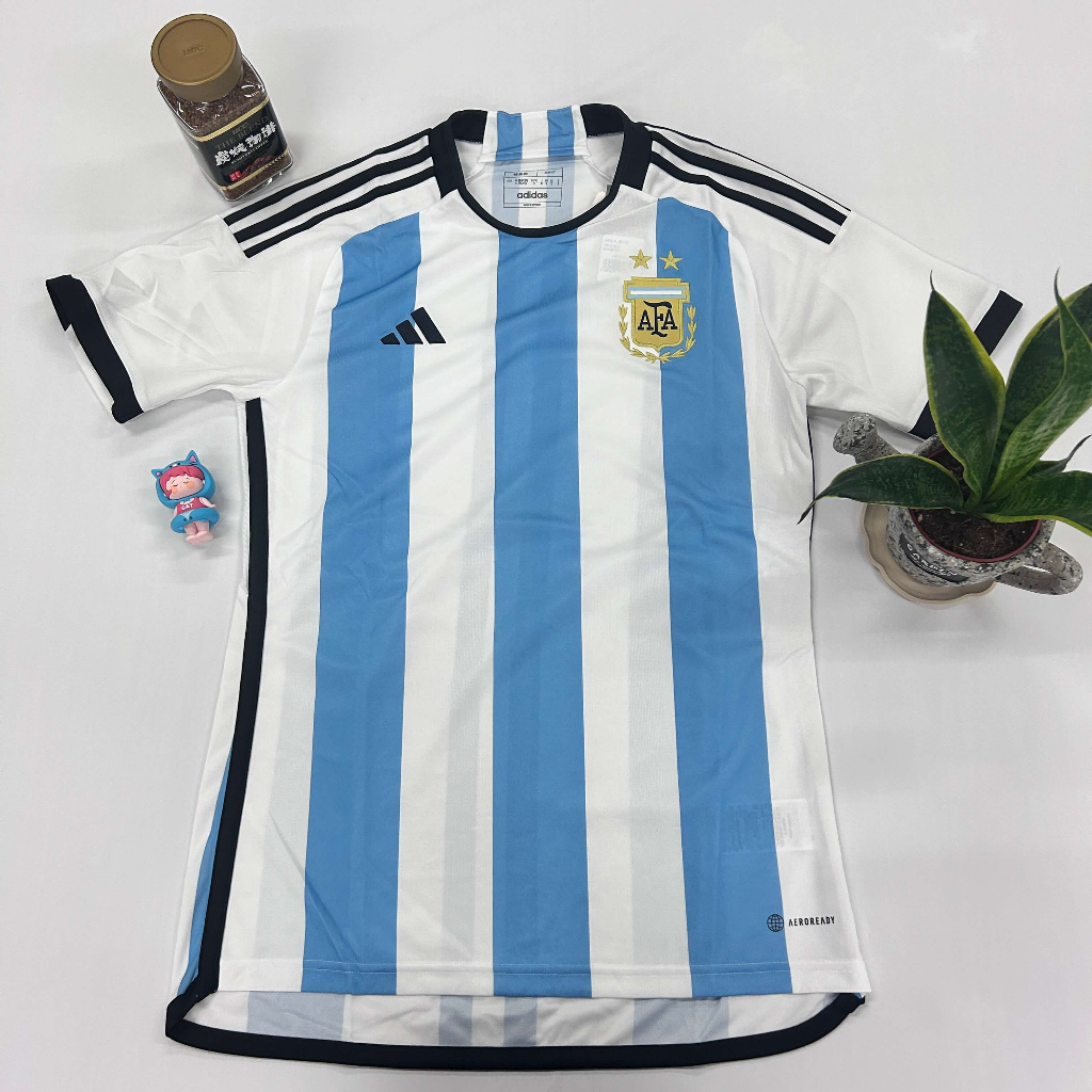【愷斑】HF2158 ADIDAS #3343 世足 阿根廷 ARGENTINA 足球衣 男款 短袖