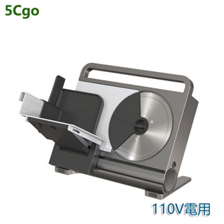 5Cgo 可折疊多功能切片機家用電動刨肉牛扒肥牛卷麵包法棍水果切片110V含稅可開發票t65771175646