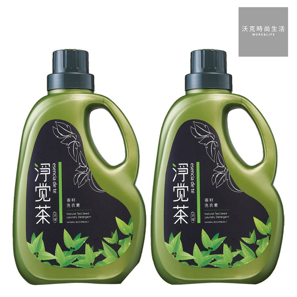 茶寶 淨覺茶/茶籽洗衣素/2.3kgx2瓶