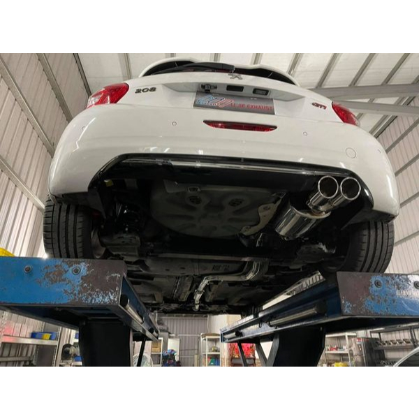 高雄 鉝捷排氣管 Peugeot 208 GTI 全段閥門版 排氣管改裝 客製化