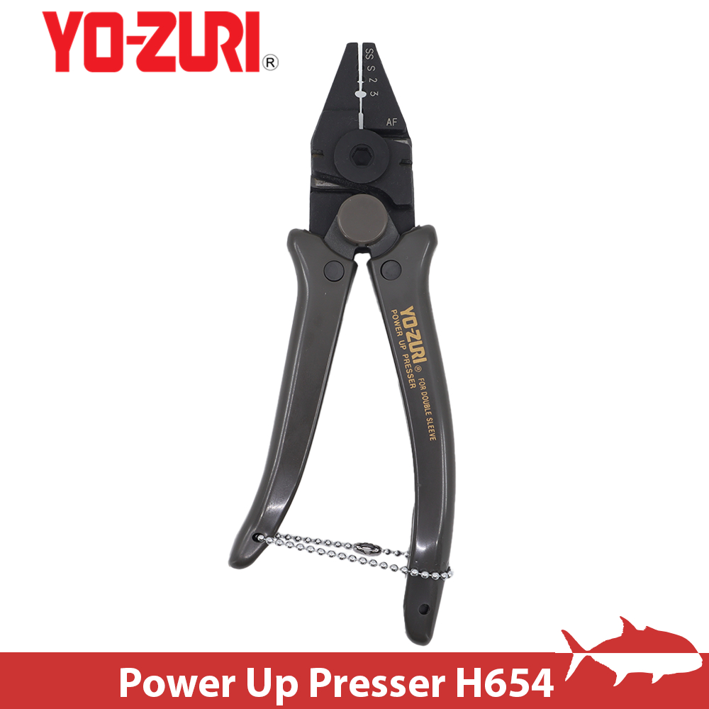 【搏漁所釣具】YO-ZURI Presser H654 鋁管鉗 適用鋁管號數SS/S/2/3 更輕更省力 日本製
