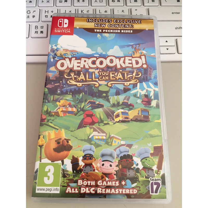 NS SWITCH胡鬧廚房（煮過頭）全都好吃overcooked all you can eat中文版 排隊遊戲