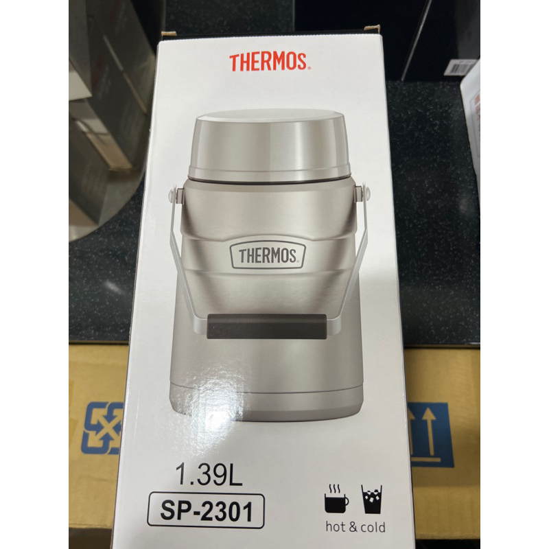 THERMOS 膳魔師 1.39公升不銹鋼可提式食物保溫罐燜燒罐(SP-2301)