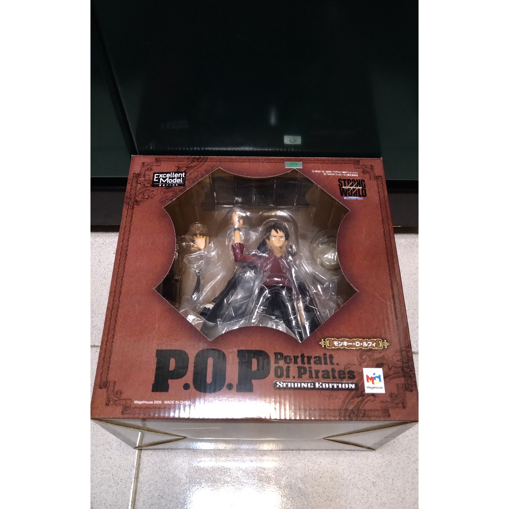 MegaHouse 代理版 海賊王 POP 強者天下 魯夫 黑西裝 百萬屋