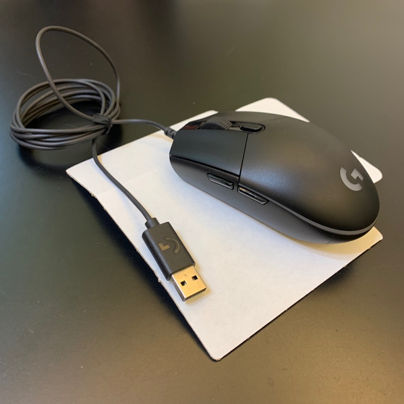 [logitech] 羅技 G102 二手 故障 左鍵 連點 便宜賣 RGB 背光 8000 DPI 黑 電競 滑鼠
