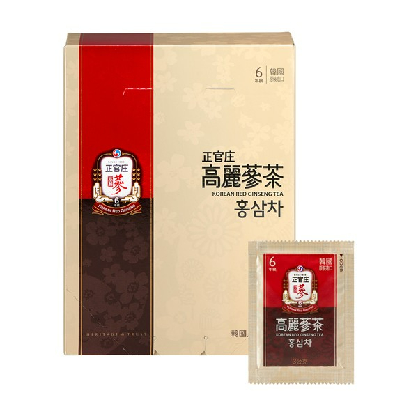 現貨 正官庄 高麗蔘茶 50包 六年根高麗蔘萃取物   1盒免運   蝦皮到店免運 【橙青小舖】