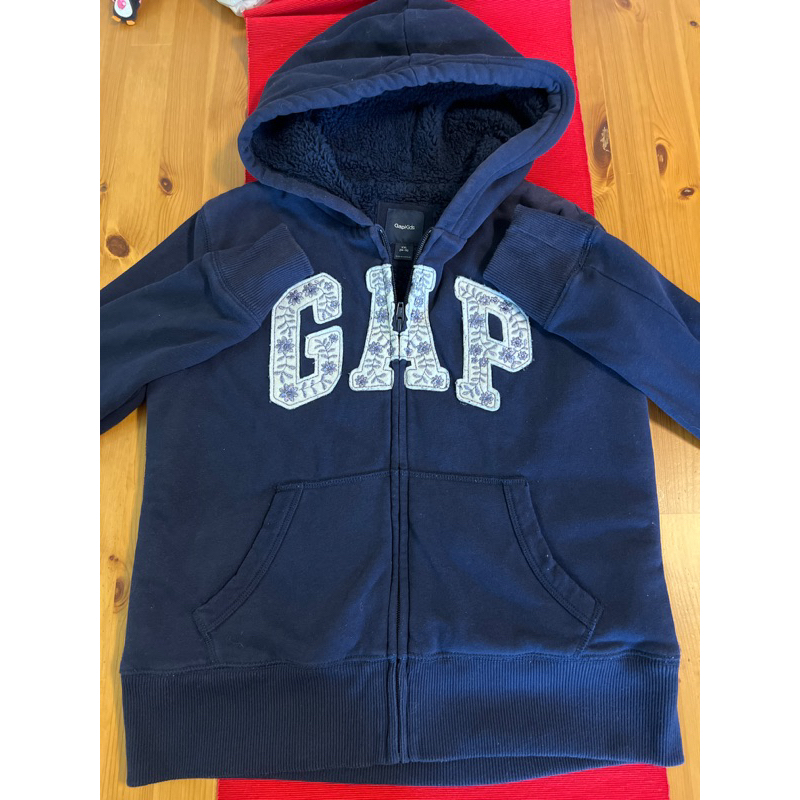 Gap kids厚款內刷毛超柔軟連帽外套xxl (150穿）