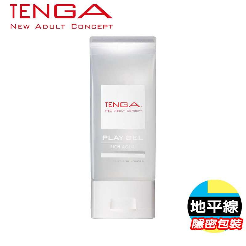 【 地平線 】日本 TENGA PLAY GEL-RICH AQUA 濃厚型 潤滑液(白)160ml 公司貨