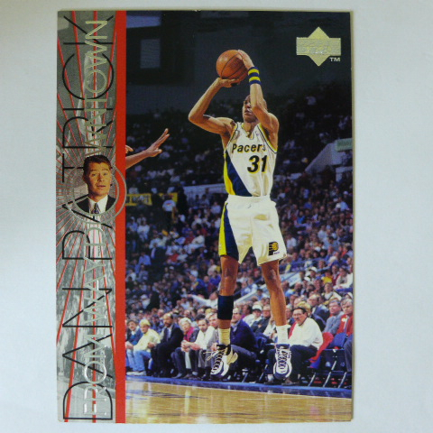 ~ Reggie Miller ~名人堂/大嘴.米勒 1997年UD.NBA籃球卡