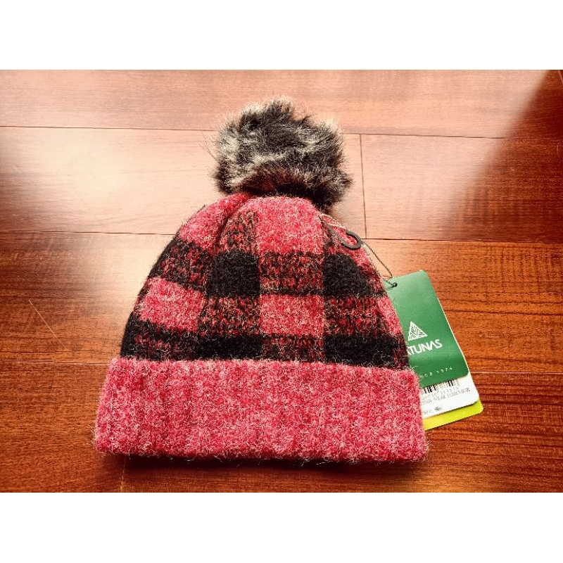 (全新)歐都納SOLAR-FLEECE刷毛保暖帽-僅剩楓紅色，保暖/抑菌/防風