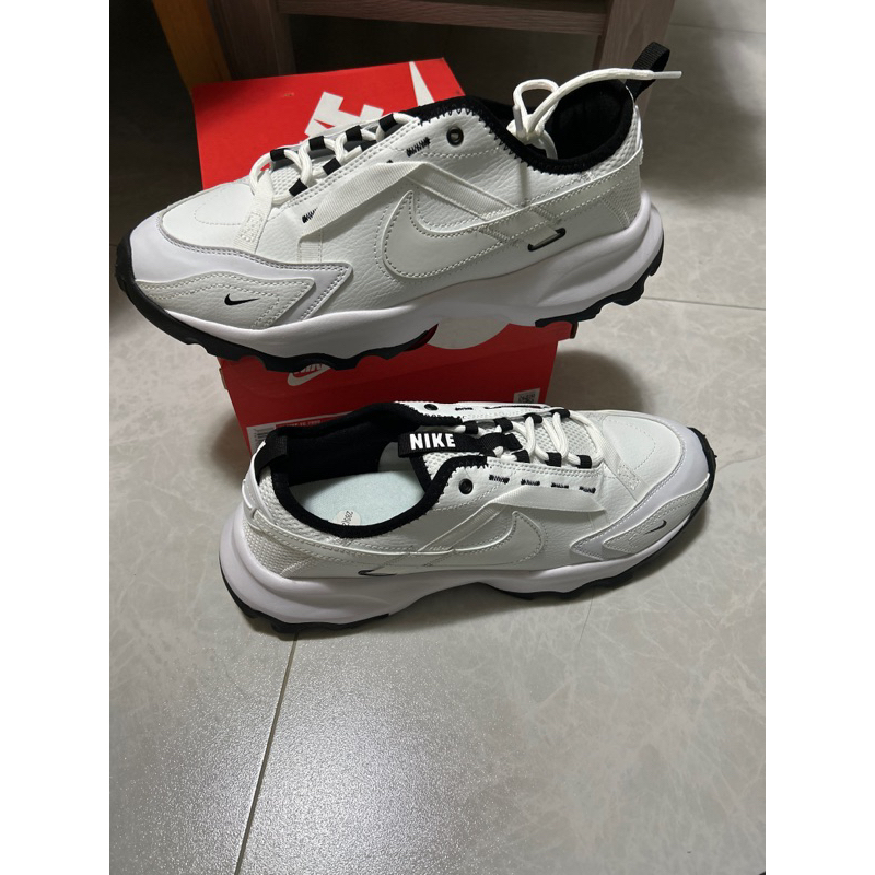 Nike TC7900 黑白 tc7900 小白鞋 全白 增高 厚底 帆布 休閒男女鞋