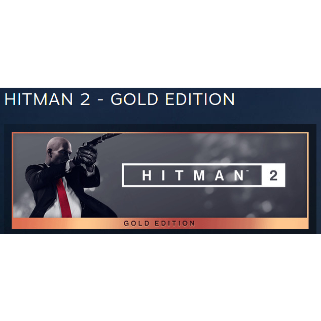 PC STEAM 序號 HITMAN 2 GOLD EDITION 刺客任務2 黃金版 繁體中文 動作遊戲 免帳密