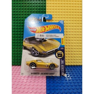 Hotwheels風火輪小汽車（68 Corvette Gas monkey garage）