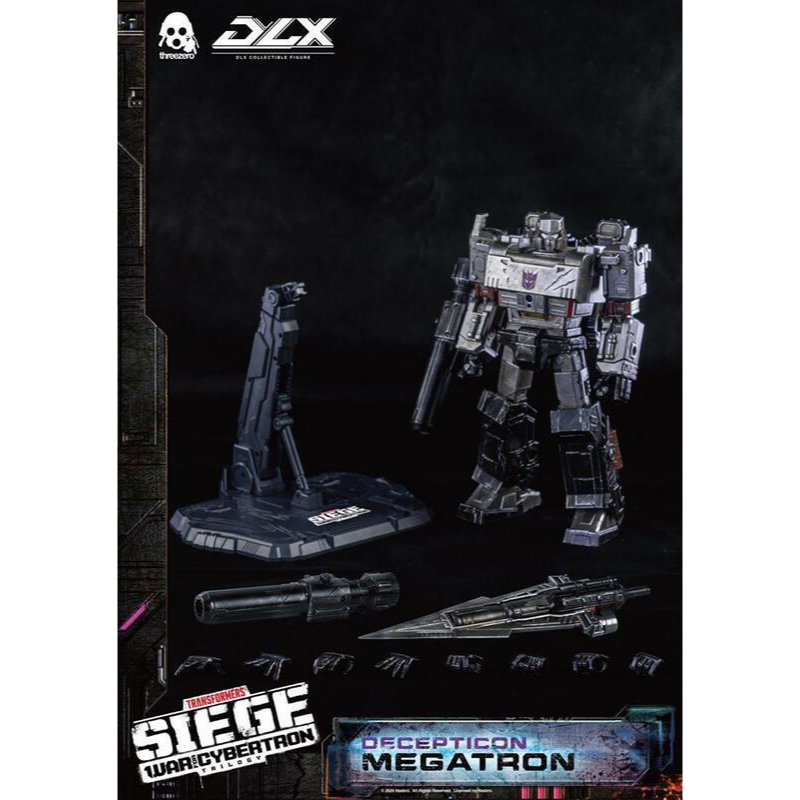 玩具主義) 變形金剛 Threezero 3A DLX 賽博坦之戰三部曲 圍城 SIEGE 王國Megatron 密卡登