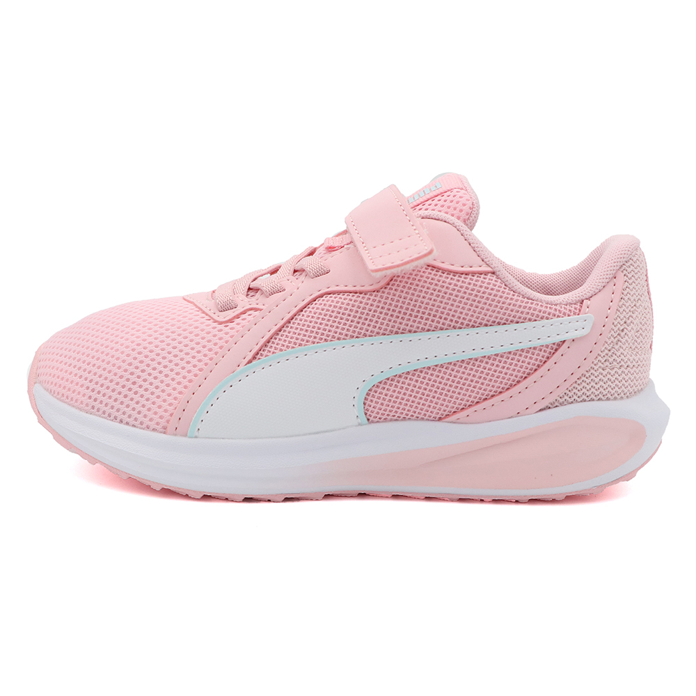 PUMA Twitch Runner Mutant AC PS 魔鬼氈 慢跑鞋 中童 粉 R8944(38625201)