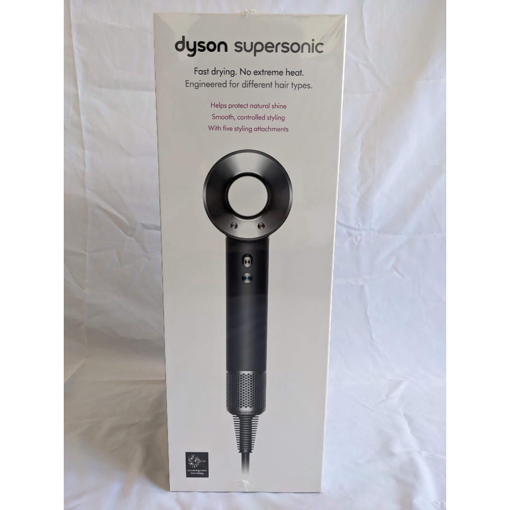 Dyson Supersonic™ HD08 吹風機 黑鋼色 恆隆行公司貨 全新品