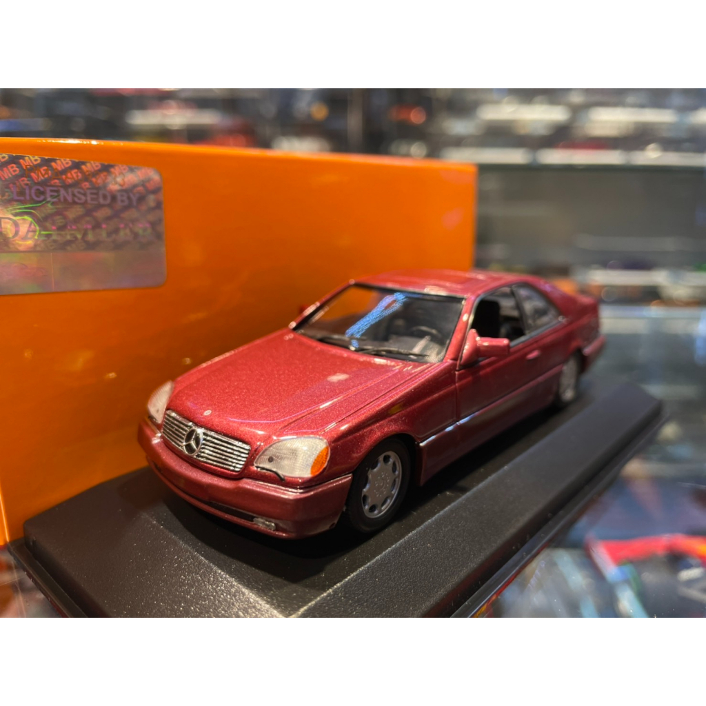 吉華@ 1/43 MINICHAMPS 940032601 MERCEDES-BENZ 600SEC COUPE