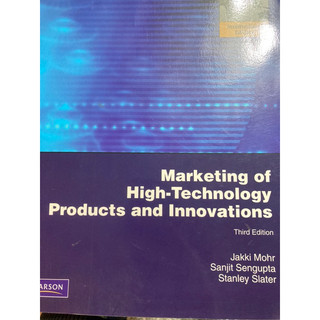 Marketing of High-Technology Products and Innovations