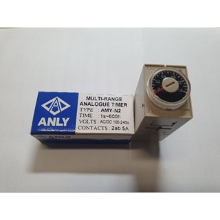 智慧之星~💡安良ANLY小型限時繼電器AMY-N2 AC/DC100-240V
