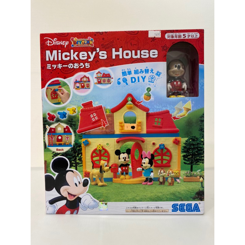 Mickey's House SEGA 迪士尼 DIY夢想城 米奇紅頂小屋 disney 米奇 類 森林家族 80346