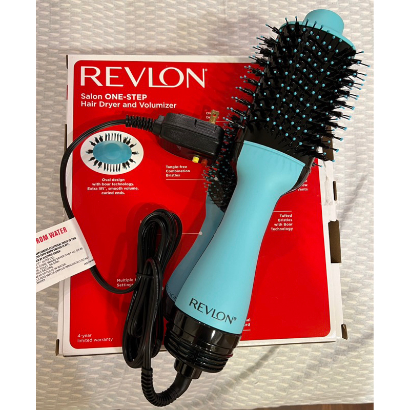 Revlon露華濃One-Step Hair Dryer &amp; Volumizer吹風機整髮器 熱風梳直髮梳