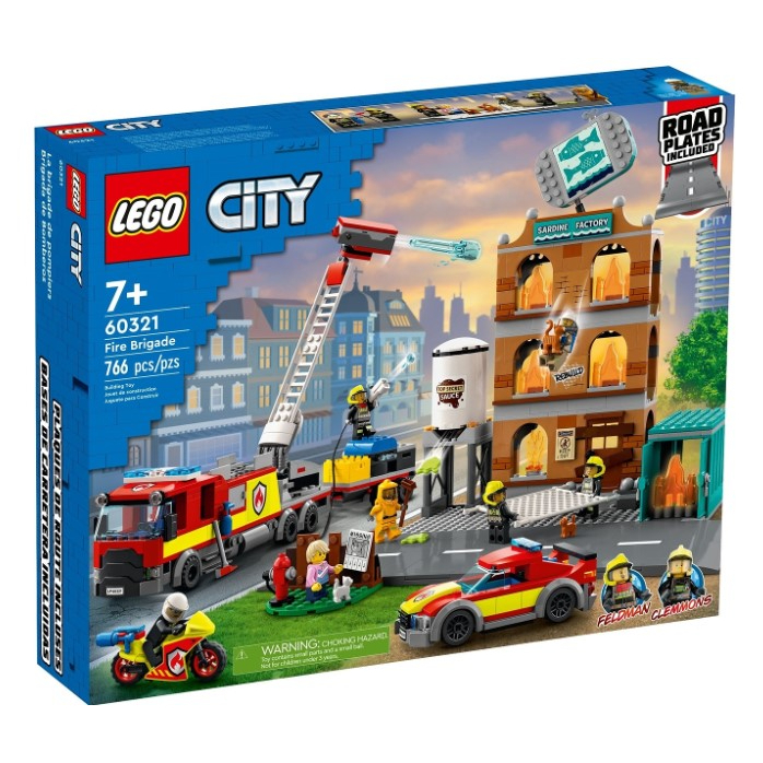 樂高 LEGO 60321 城市系列 Fire Brigade 消防隊 全新品