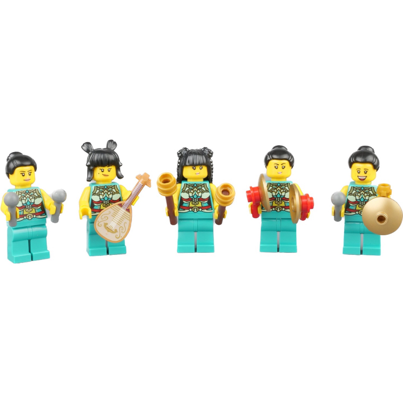 【台中翔智積木】LEGO 樂高 80111  樂團樂手 含配件 合售