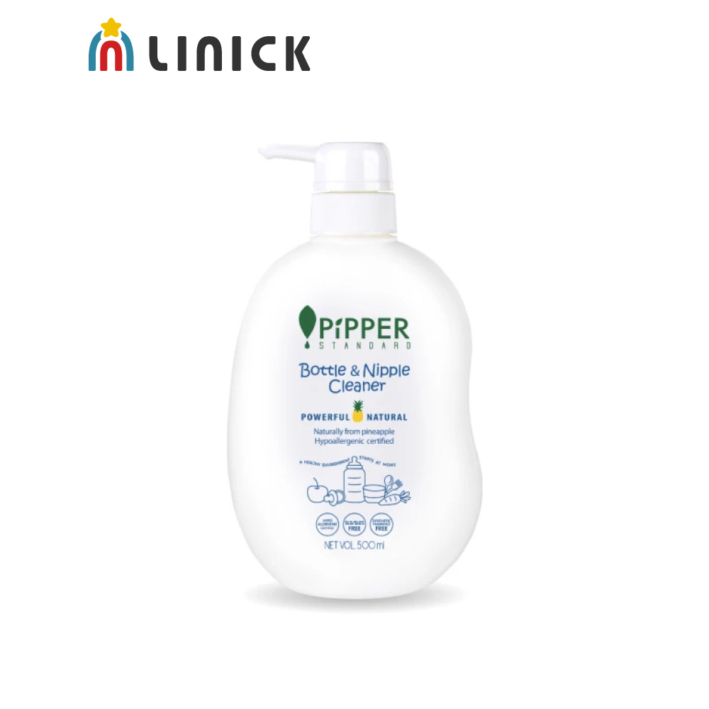 PiPPER沛柏 鳳梨酵素奶瓶蔬果清潔劑500ml【莉尼克】