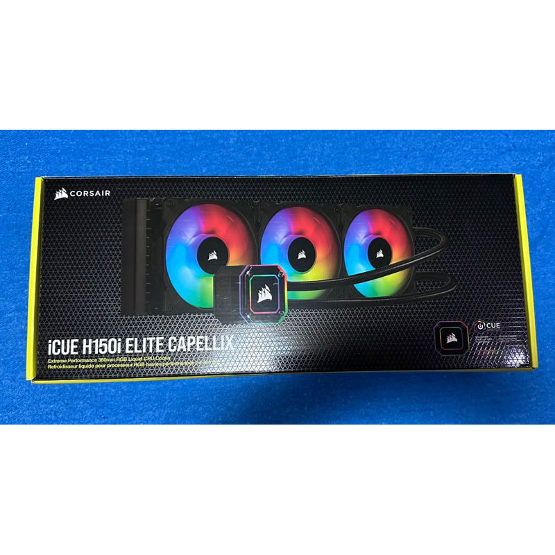 Corsair 海盜船iCUE H150i ELITE CAPELLIX 360mm水冷散熱器