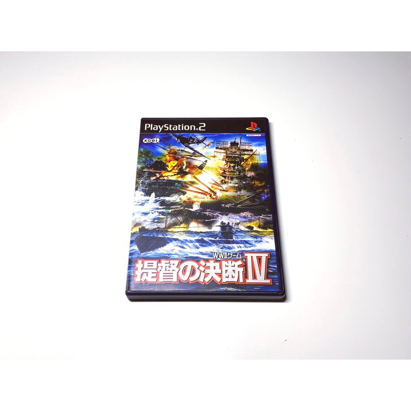 【勇者電玩屋】PS2正日版-極美品 提督的決斷4（A）（收藏等級）