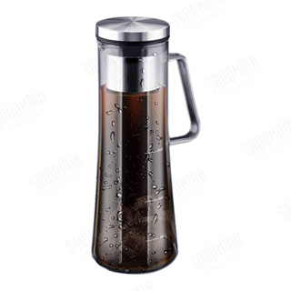 SADOMAIN 仙德曼 咖啡冷萃冷泡壺1000ml CF1001 玻璃壺附濾網