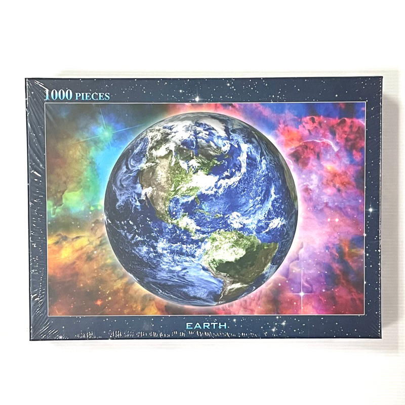 台製拼圖1000片 🌍 EARTH -地球- 夜光拼圖  024N