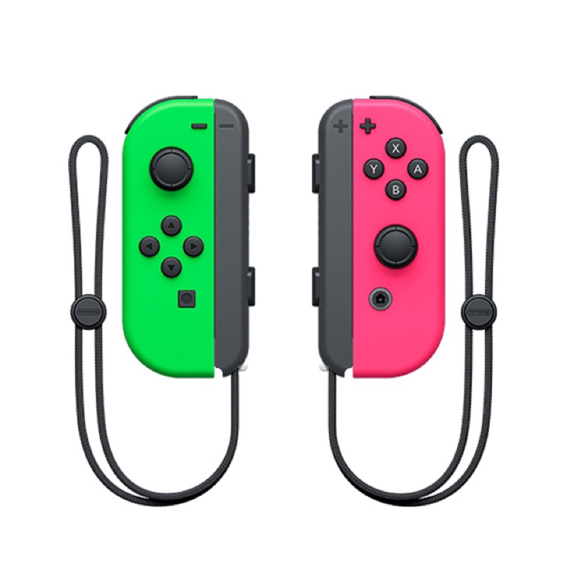 NS Switch Joy-Con 原廠搖桿手把 左右手控制器（電光綠/粉紅）