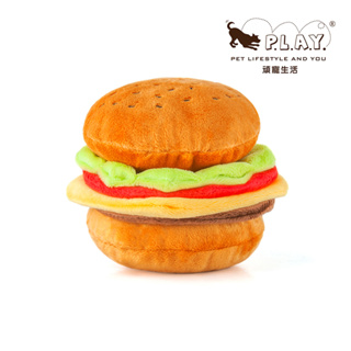 【美國P.L.A.Y.】寵物玩具 美式速食-漢堡(毛寶貝減壓陪伴玩具)